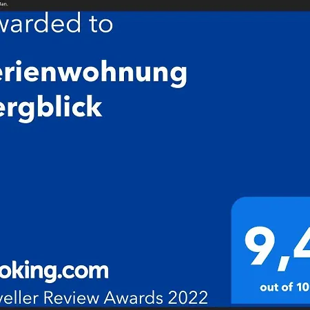 Ferienwohnung Bergblick Διαμέρισμα